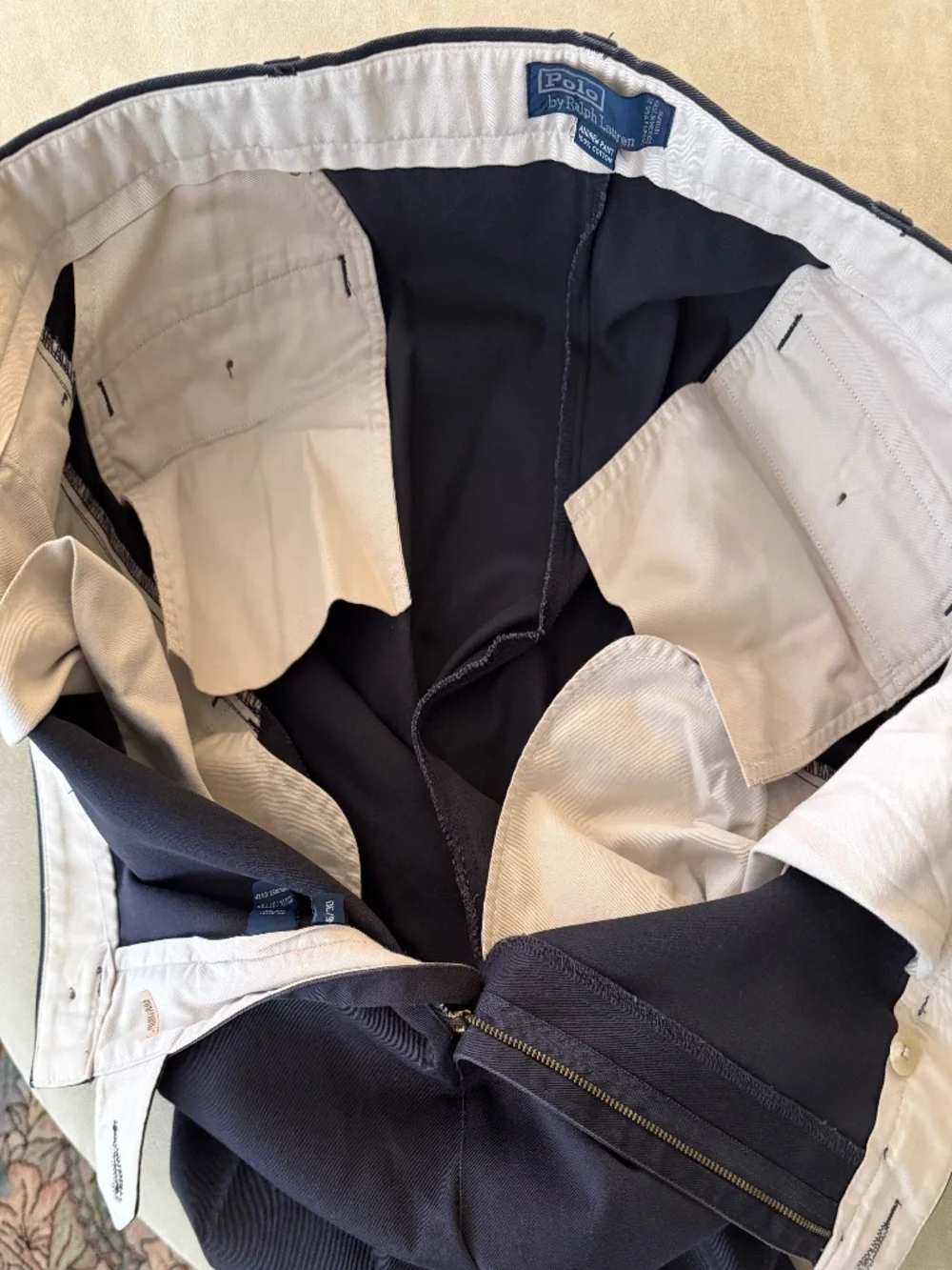 EUC, Polo Ralph Lauren Pants, BIG Andrew Pant, Size 46X30, 100% Cotton